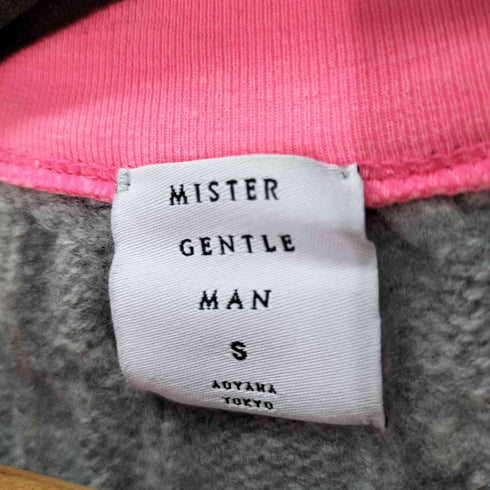 ミスタージェントルマン MISTER GENTLEMAN LAYERED CREW KNIT メンズ JPN:S
