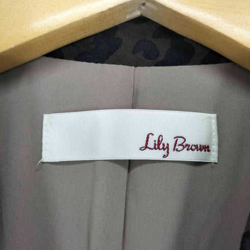 リリーブラウン Lily Brown ボリュームスリーブワンピース レディース JPN:0