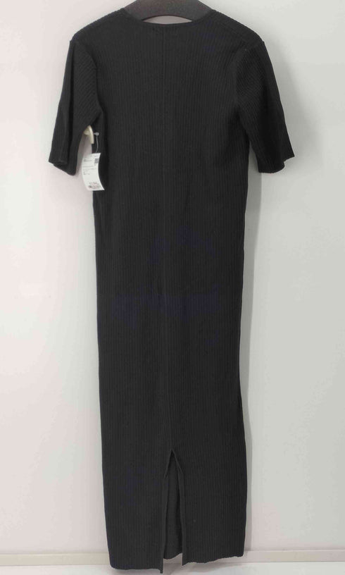 リヴドロワ RIVE DROITE ゴブソデUネックリブワンピース レディース JPN:40