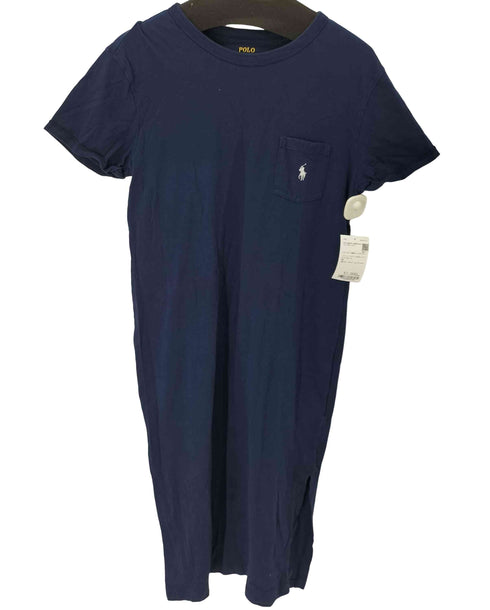 ポロラルフローレン POLO RALPH LAUREN スモールポニー刺繍ポケットS/Sワンピース レディース import:M