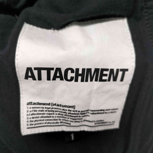 アタッチメント ATTACHMENT ルーズバックサテン M-65 ブルゾン メンズ JPN:1