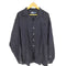 ポロバイラルフローレン Polo by RALPH LAUREN 90s リネン61 シルク39 紫裾ポニー オープンカラー 長袖シャツ メンズ import:XL