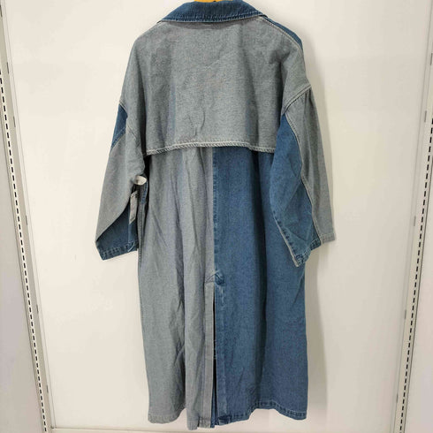 ロデオクラウンズ RODEO CROWNS ビック デニム トレンチコート レディース JPN:M