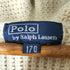 ポロバイラルフローレン Polo by RALPH LAUREN 90S カシミヤ混 ワッペン刺繍 ショールカラー コットンニット カーディガン カウチン メンズ 170