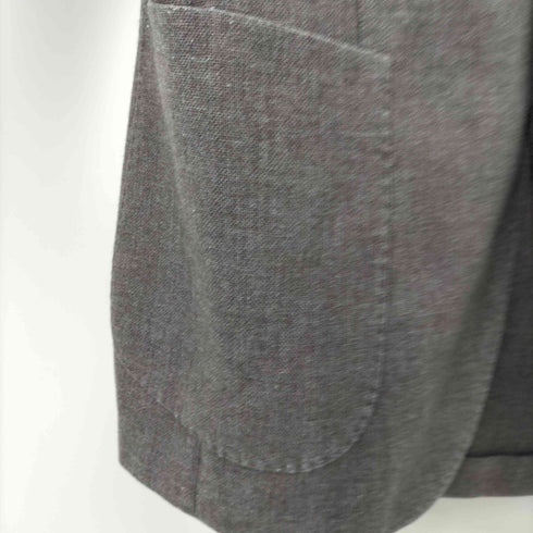 ボリオリ BOGLIOLI MADE IN ITALY DOVER カシミア混 3Bウールテーラードジャケット メンズ EUR:46