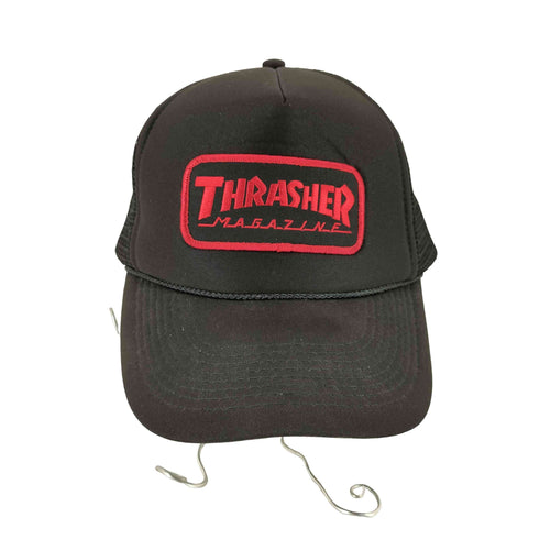 スラッシャー THRASHER 90s otto フロントワッペンメッシュキャップ 紐付き メンズ ONE SIZE