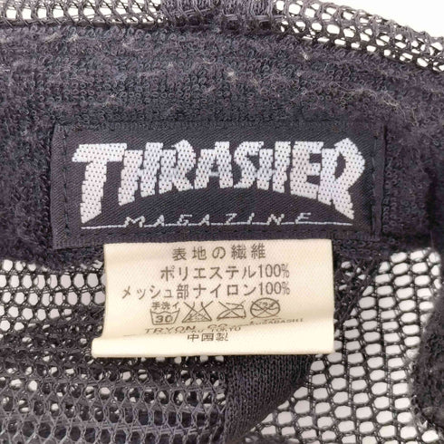 スラッシャー THRASHER 90s otto フロントワッペンメッシュキャップ 紐付き メンズ ONE SIZE