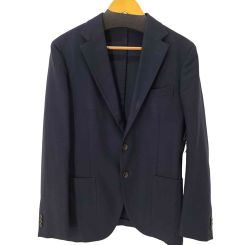 ボリオリ BOGLIOLI MADE IN ITALY CALAIS ヴァージンウール 3Bテーラードジャケット メンズ EUR:46