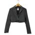 ザラ ZARA フェイクレザーショートジャケット レディース import:XS