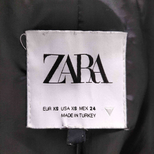 ザラ ZARA フェイクレザーショートジャケット レディース import:XS