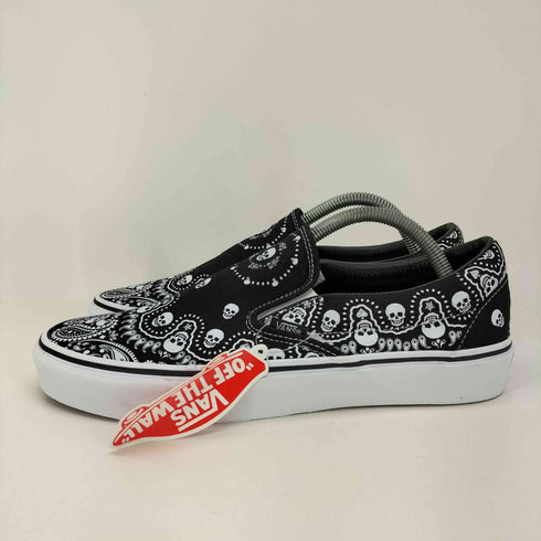バンズ VANS ペイズリー スカル柄 CLASSIC SLIP-ON クラシック スリッポン メンズ JPN:27