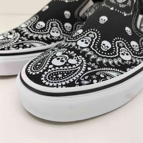 バンズ VANS ペイズリー スカル柄 CLASSIC SLIP-ON クラシック スリッポン メンズ JPN:27