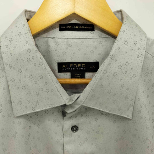 ALFRED SUNG L/S 総柄 シャツ オーバーサイズ メンズ 3X