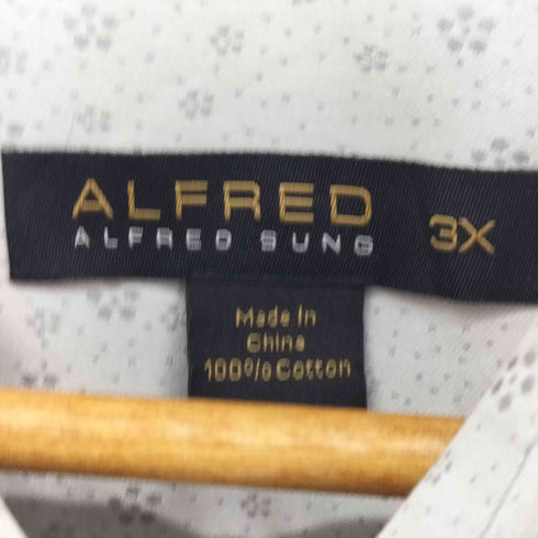 ALFRED SUNG L/S 総柄 シャツ オーバーサイズ メンズ 3X