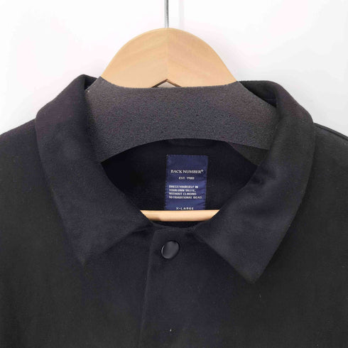 バックナンバー BACK NUMBER スエードライクコーチジャケット メンズ JPN:XL