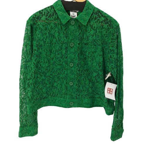 エックスガール X-girl LACE SHIRT JACKET レディース JPN:2
