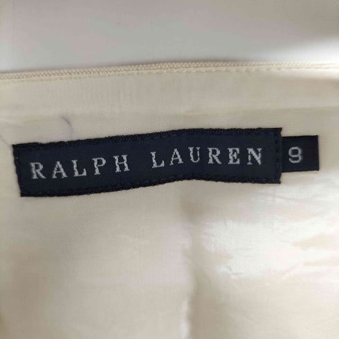 ラルフローレン RALPH LAUREN リネン混 台形スカート レディース 9