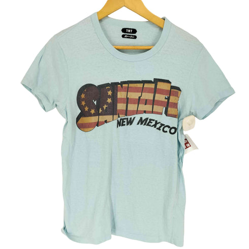 ティーエムティー TMT SANTAFE グラフィックプリント 半袖Tシャツ カットソー メンズ M