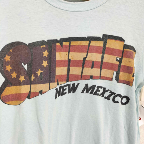ティーエムティー TMT SANTAFE グラフィックプリント 半袖Tシャツ カットソー メンズ M