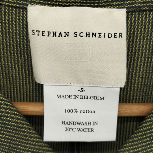 ステファンシュナイダー STEPHAN SCHNEIDER 総柄 L/S オープンカラーシャツ メンズ JPN:5