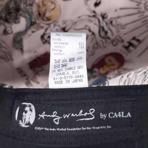 カシラ CA4LA Andy Warhol LAST SUPPER HAT 01 レディース