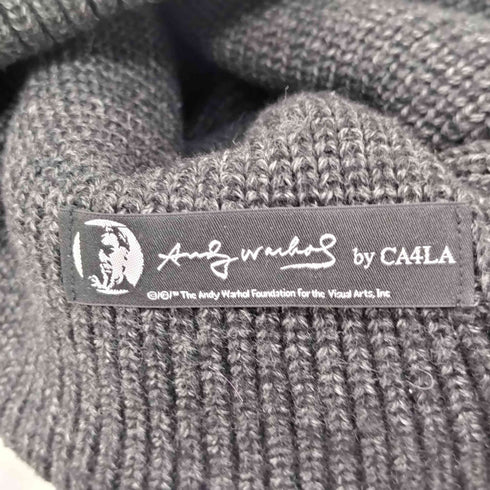 カシラ CA4LA Andy Warhol ワッペンビーニー レディース