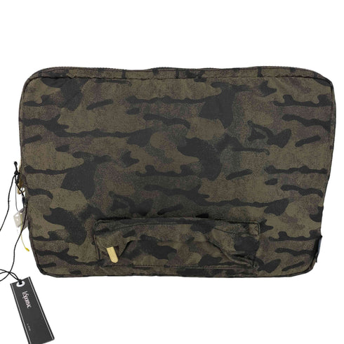 レスポートサック LeSportsac Franllyn Khaki Como Jacquard PCケース レディース