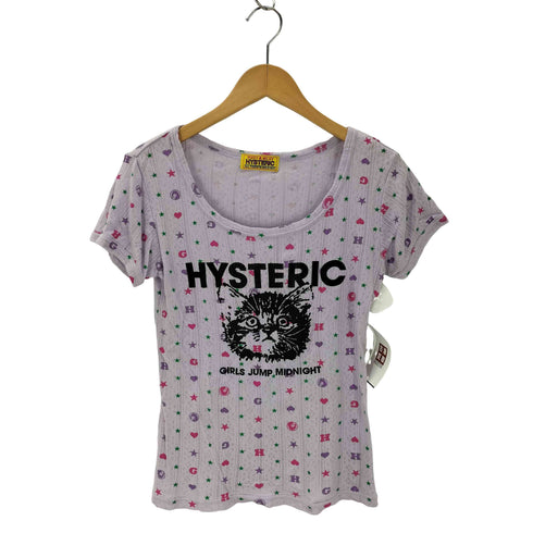 ヒステリックス HYSTERICS GIRLS JUMP MIDNIGHT チビTシャツ レディース FREE