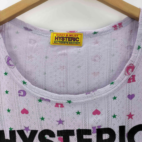 ヒステリックス HYSTERICS GIRLS JUMP MIDNIGHT チビTシャツ レディース FREE