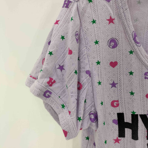 ヒステリックス HYSTERICS GIRLS JUMP MIDNIGHT チビTシャツ レディース FREE