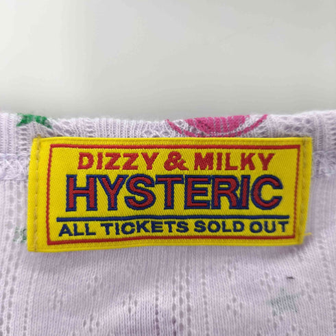 ヒステリックス HYSTERICS GIRLS JUMP MIDNIGHT チビTシャツ レディース FREE