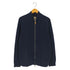 ジェイクルー J.CREW 畔編み フルジップカーディガン ドライバーズニット メンズ import:XL