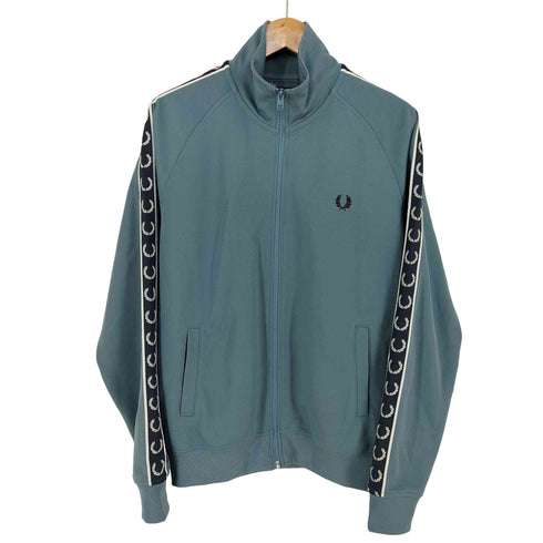 フレッドペリー FRED PERRY Contrast Tape Track Jacket メンズ M