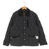 ザラ ZARA コーデュロイ切替 キルティング パフジャケット メンズ import:M