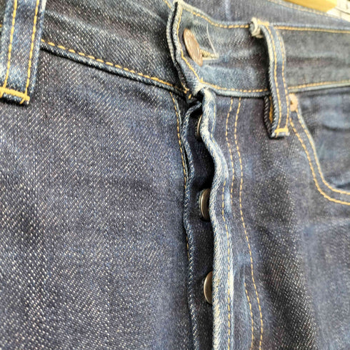 マインデニム MINEDENIM Indigo 5Pocket Denim Straight Pants メンズ 7