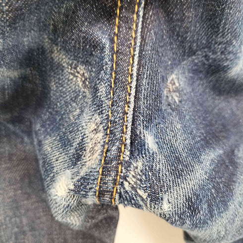 マインデニム MINEDENIM Indigo 5Pocket Denim Straight Pants メンズ 7