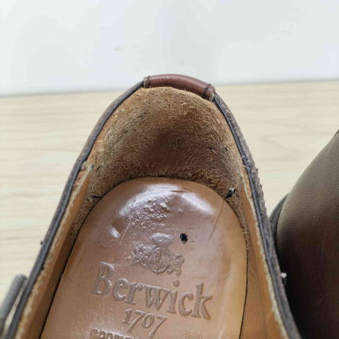 バーウィック Berwick Vibramソール Uチップ ビジネスシューズ メンズ 6 1/2