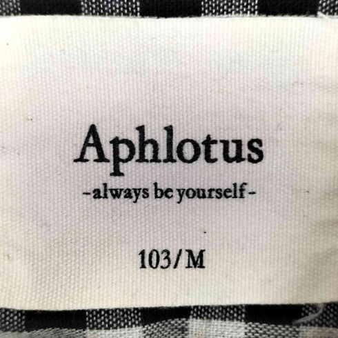 Aphlotus ヨークポケットデザイン レギュラーカラー オーバーシャツ メンズ JPN:M