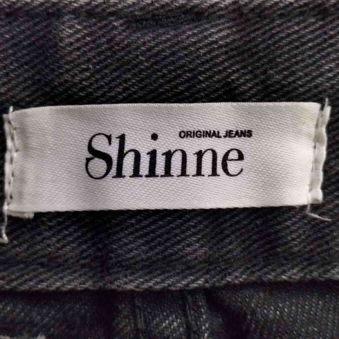 Shinne ブラック カーゴ デニムパンツ レディース M