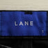 LANE ブラック フレア デニムパンツ レディース 1