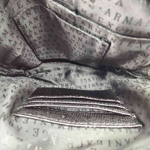 エンポリオアルマーニ EMPORIO ARMANI ロゴベルトレザーショルダーバッグ メンズ