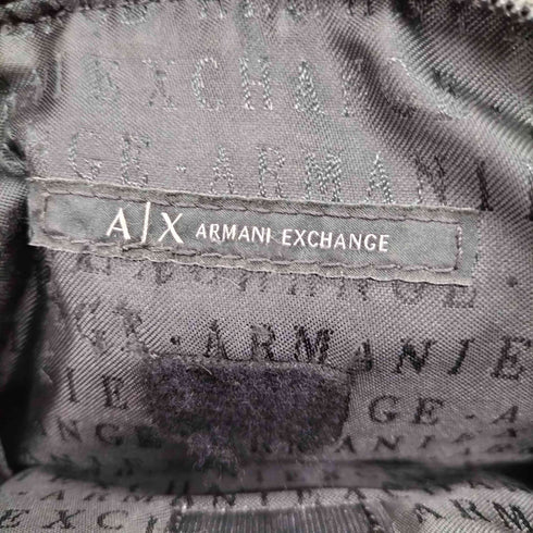 エンポリオアルマーニ EMPORIO ARMANI ロゴベルトレザーショルダーバッグ メンズ