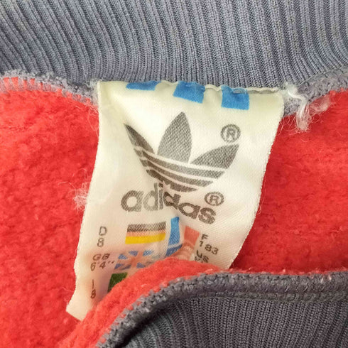 アディダス adidas 90s- トレフォイルロゴ刺繍クルーネックスウェット メンズ JPN:XL