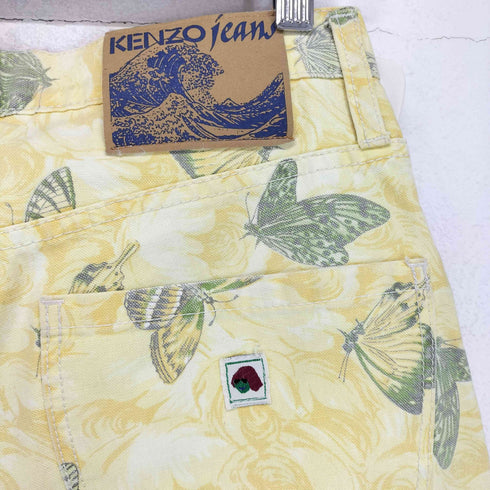 ケンゾージーンズ KENZO JEANS バタフライデザインパンツ メンズ US:30-31