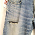 バーバリーブラックレーベル BURBERRY BLACK LABEL ジッパーフライダメージデニムパンツ メンズ JPN:71-76