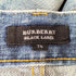 バーバリーブラックレーベル BURBERRY BLACK LABEL ジッパーフライダメージデニムパンツ メンズ JPN:71-76