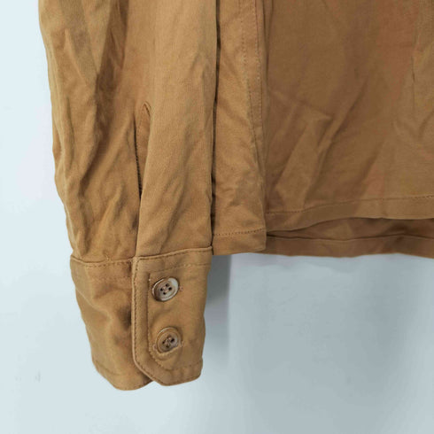 エキップモン EQUIPMENT シルク100% L/S レギュラーカラーシャツ レディース import:M