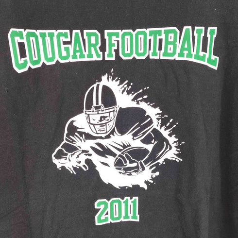 ヘインズ Hanes COUGAR FOOTBALL クルーネックTシャツ メンズ 2XL