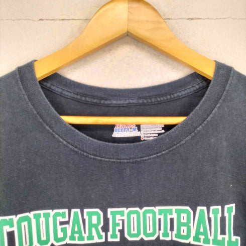 ヘインズ Hanes COUGAR FOOTBALL クルーネックTシャツ メンズ 2XL