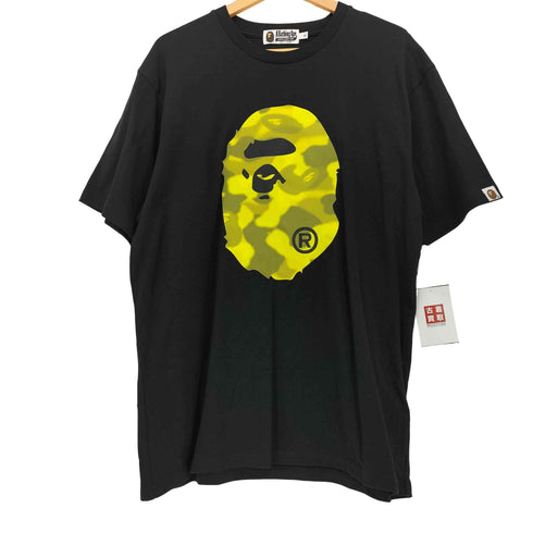 アベイシングエイプ A BATHING APE RADIATION CAMO BIG APE HEAD TEE メンズ JPN:XL